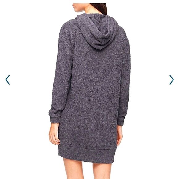 Calvin Klein Other - Calvin Klein Boulce Hoodie Dress with Pockets Sleep Lounge Sz SMALL NWT Grey